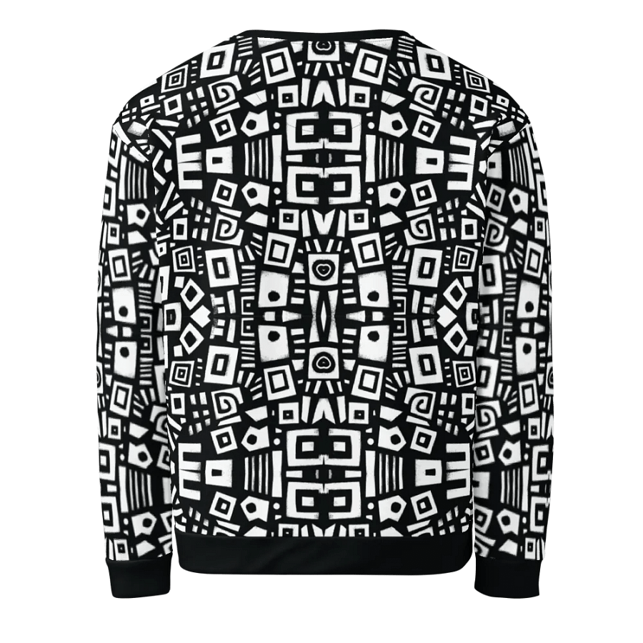 African Geometric Harmony Unisex Sweatshirt product image (3)