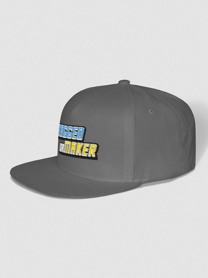 Fragged Flat Snapback Cap product image (10)