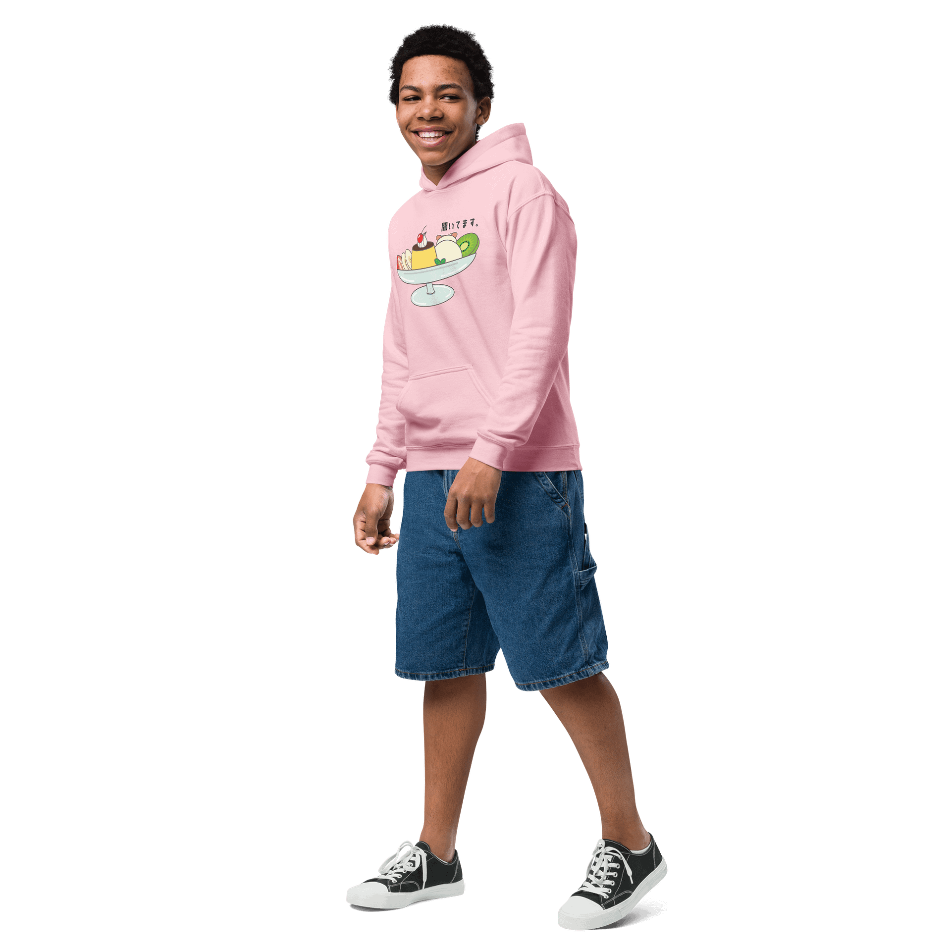 Pudding A La Mode Cat - Unisex Youth Hoodie product image (3)