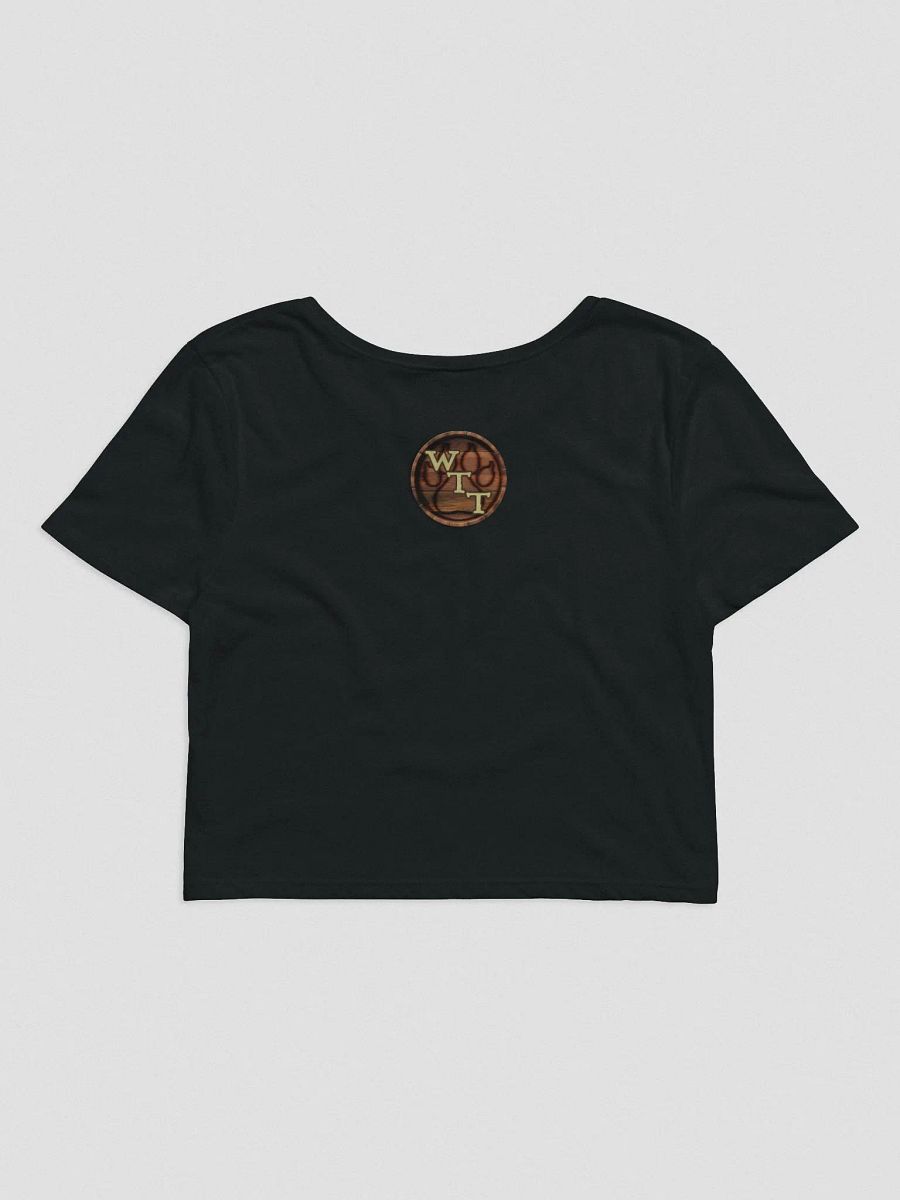 Drippy Bi Pride Meeple Crop Top Shirt product image (6)