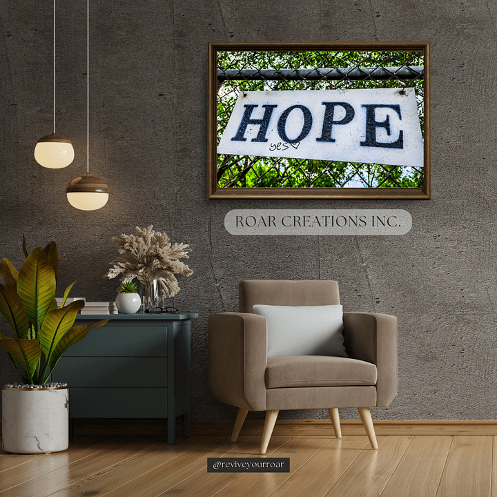 May you always leave room for HOPE. product image (1)