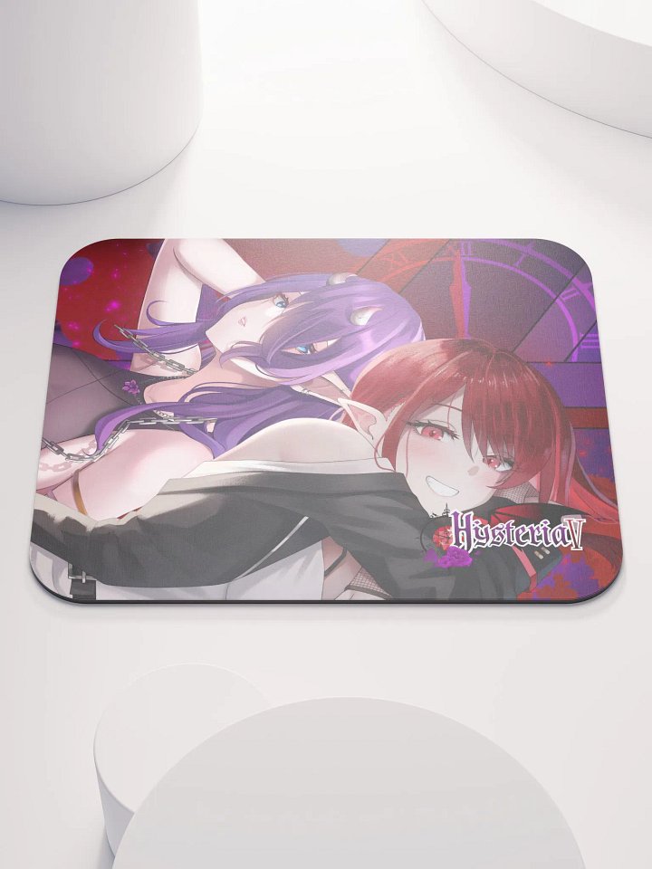 HysteriaV Vtuber Twin Timelines Mousepad product image (1)