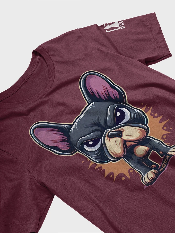 French Bulldog Angry Pup - Premium Unisex T-shirt product image (1)