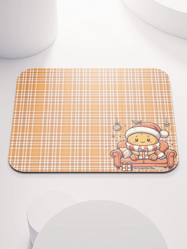 Tangerine Xmas Mouse Pad product image (1)