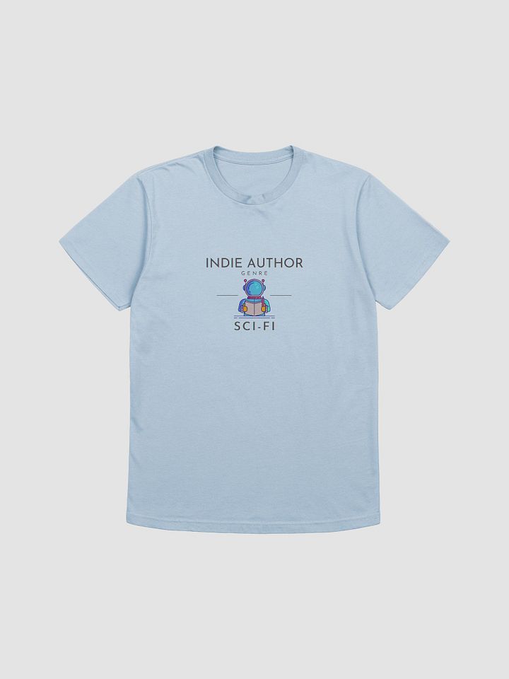 Indie Author Genre Sci-Fi Supersoft blue t-shirt product image (1)
