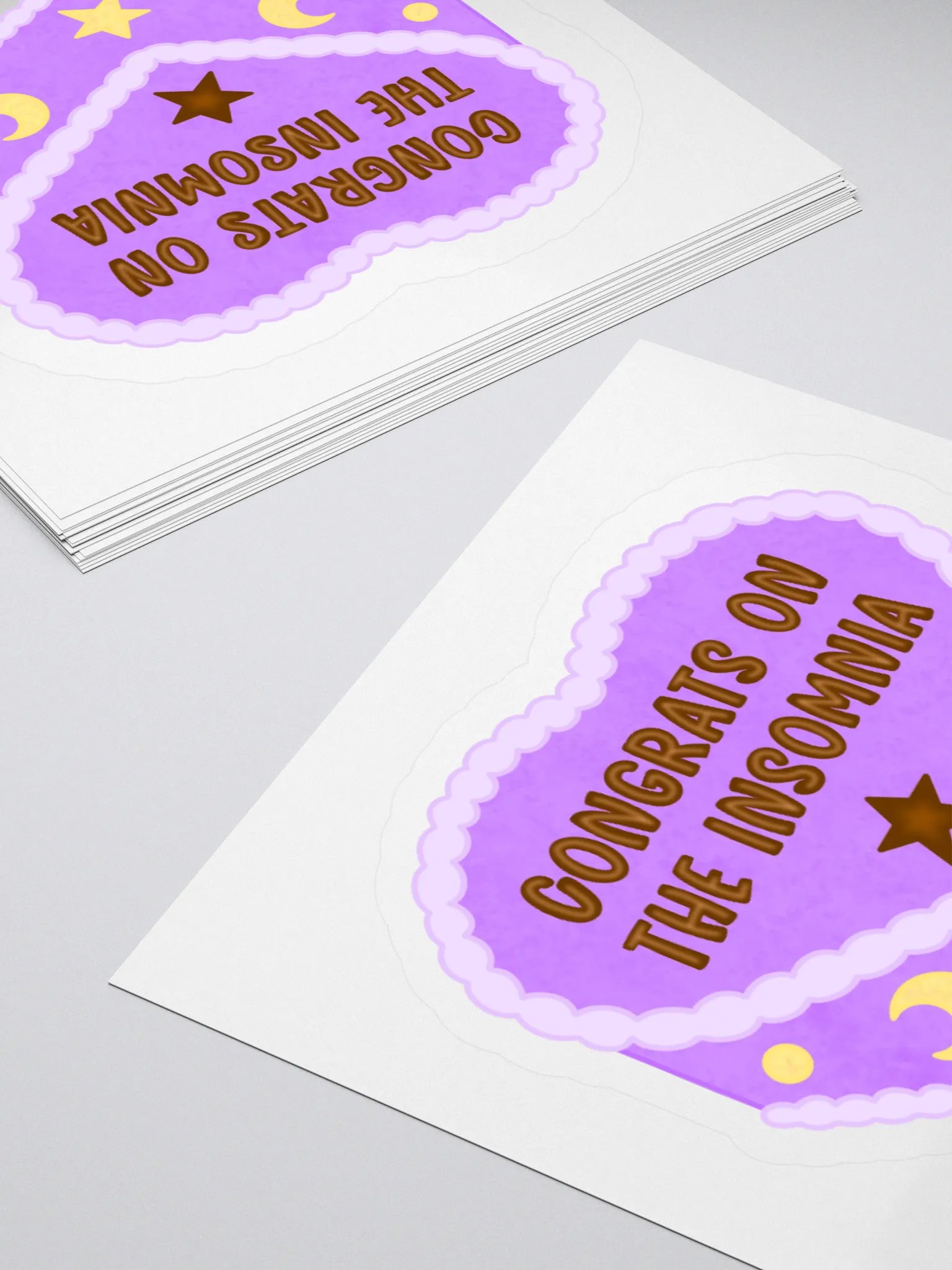 Insomnia Cake Sticker product image (4)