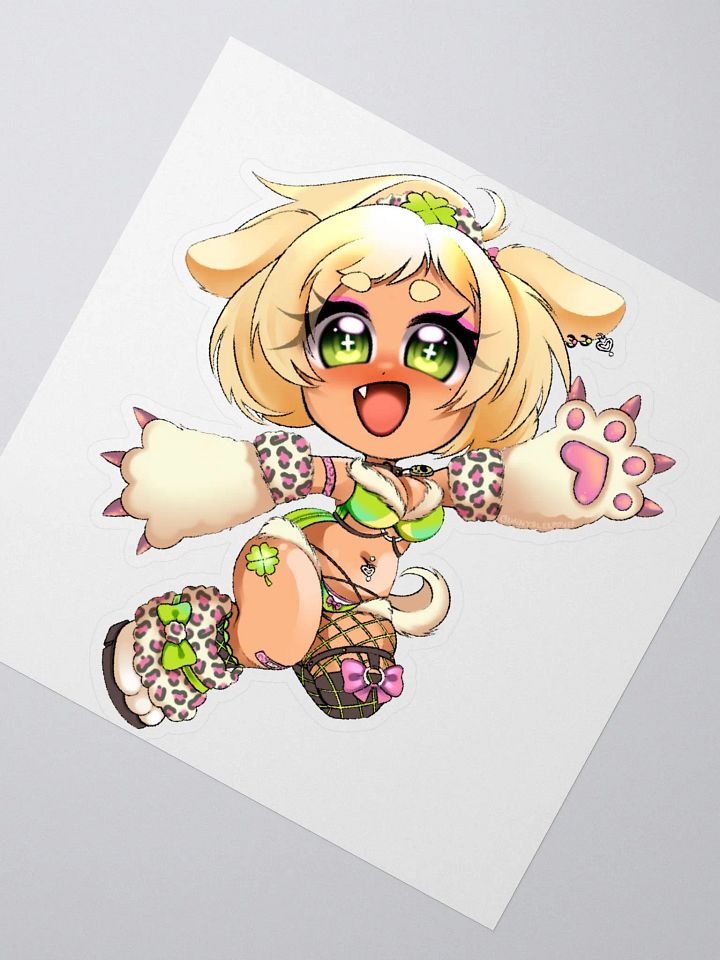 Lucky Pochi x BunnySleepover sticker product image (2)