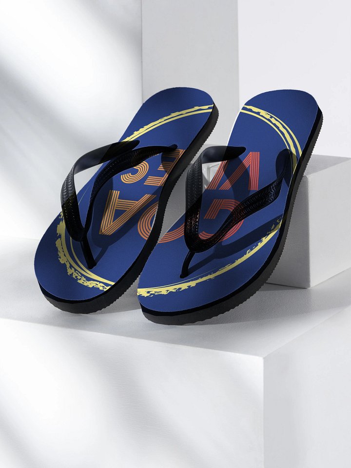 Goa Vibes Flip‑Flops Sun Circle product image (1)