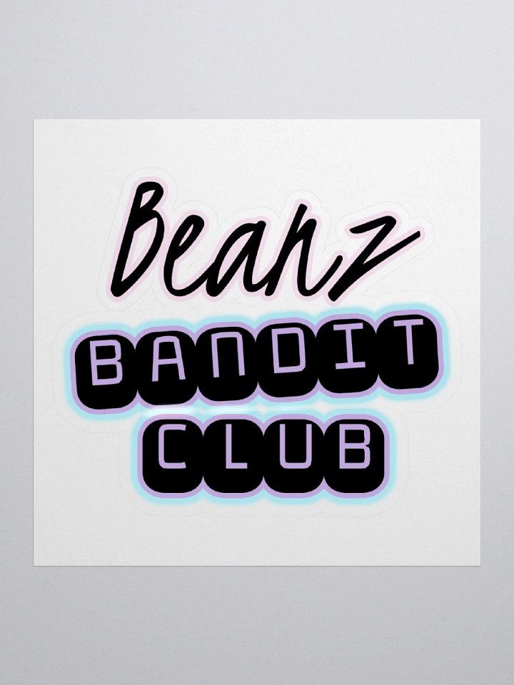 Beanz Bandit Stickers product image (1)