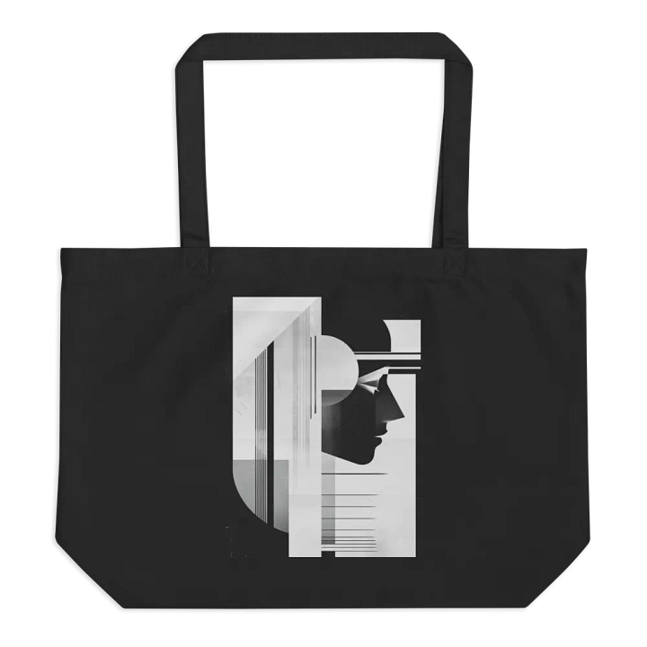 Abstract Persona 006 (Black) (Organic Cotton Tote) product image (1)