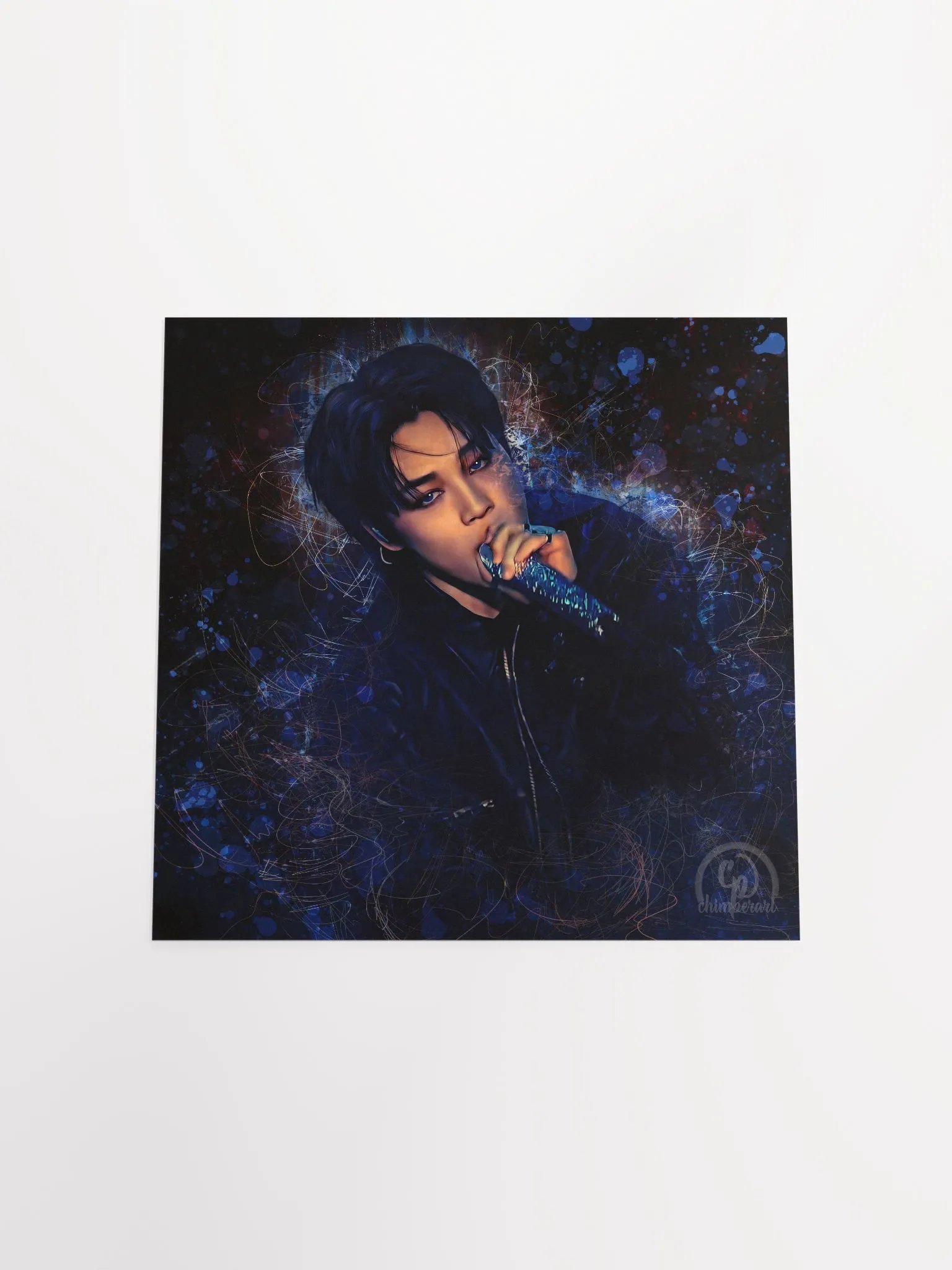 BTS - Jimin in the Dark Print (Unframed) - Designed by ChimberArt product image (16)