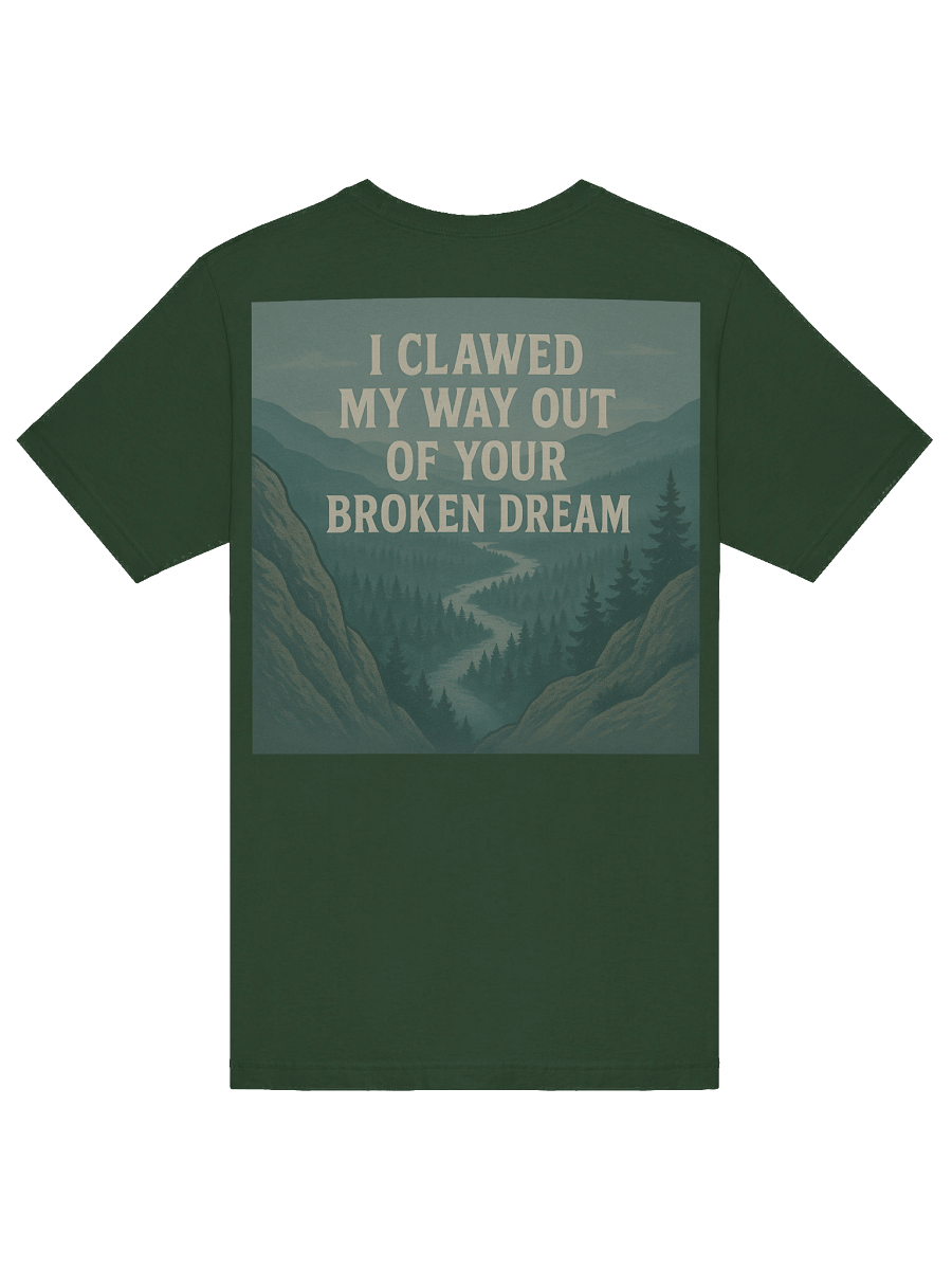 “Broken Dream” Valley Graphic Tee – Forest Fade product image (6)
