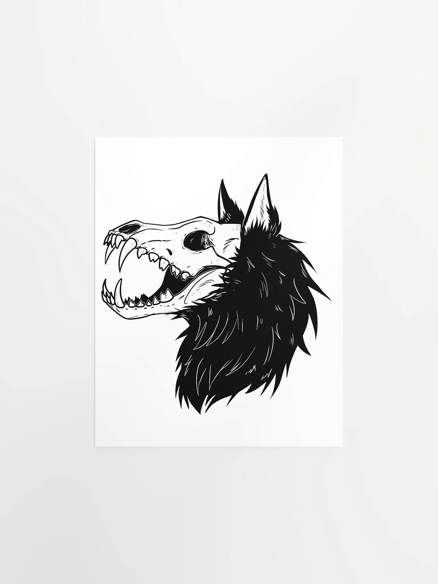 WOLF SKULL Poster product image (1)