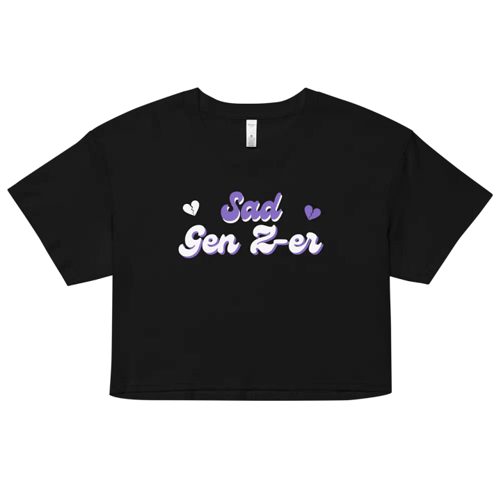 Sad Gen Z-er Crop Top product image (2)