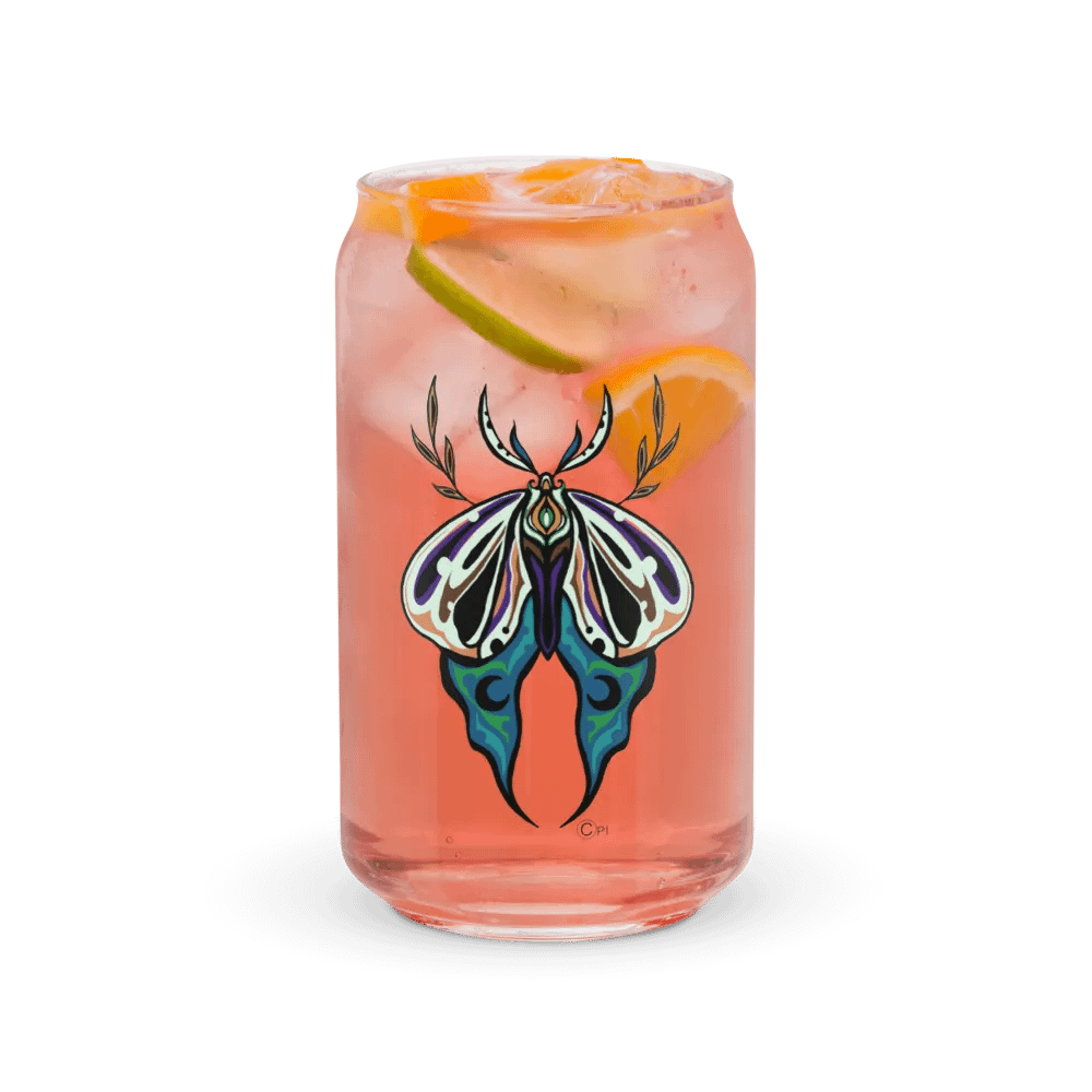 Symmetrical moth glass-cup product image (7)