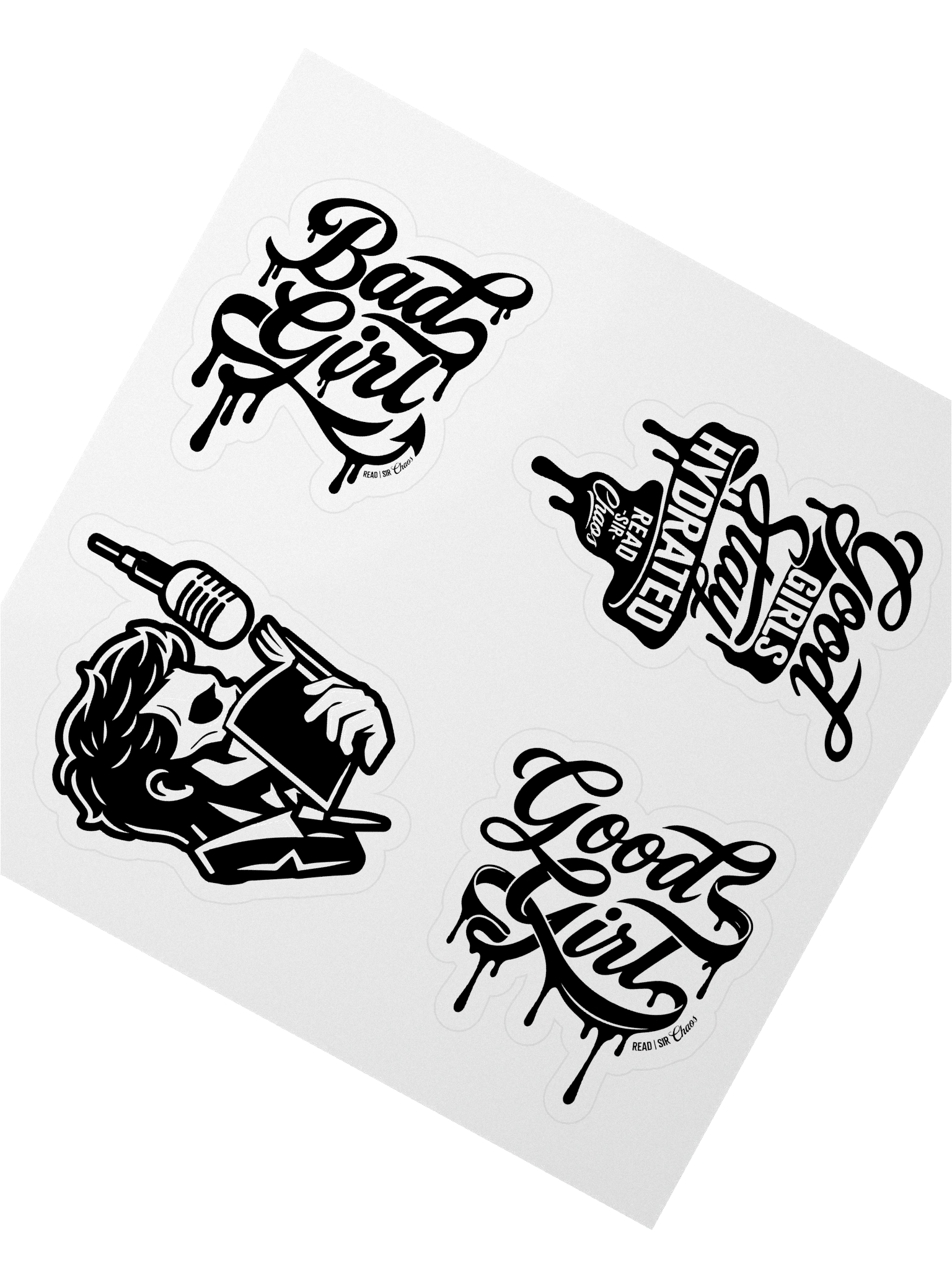 Black & White Sticker Sheet product image (2)