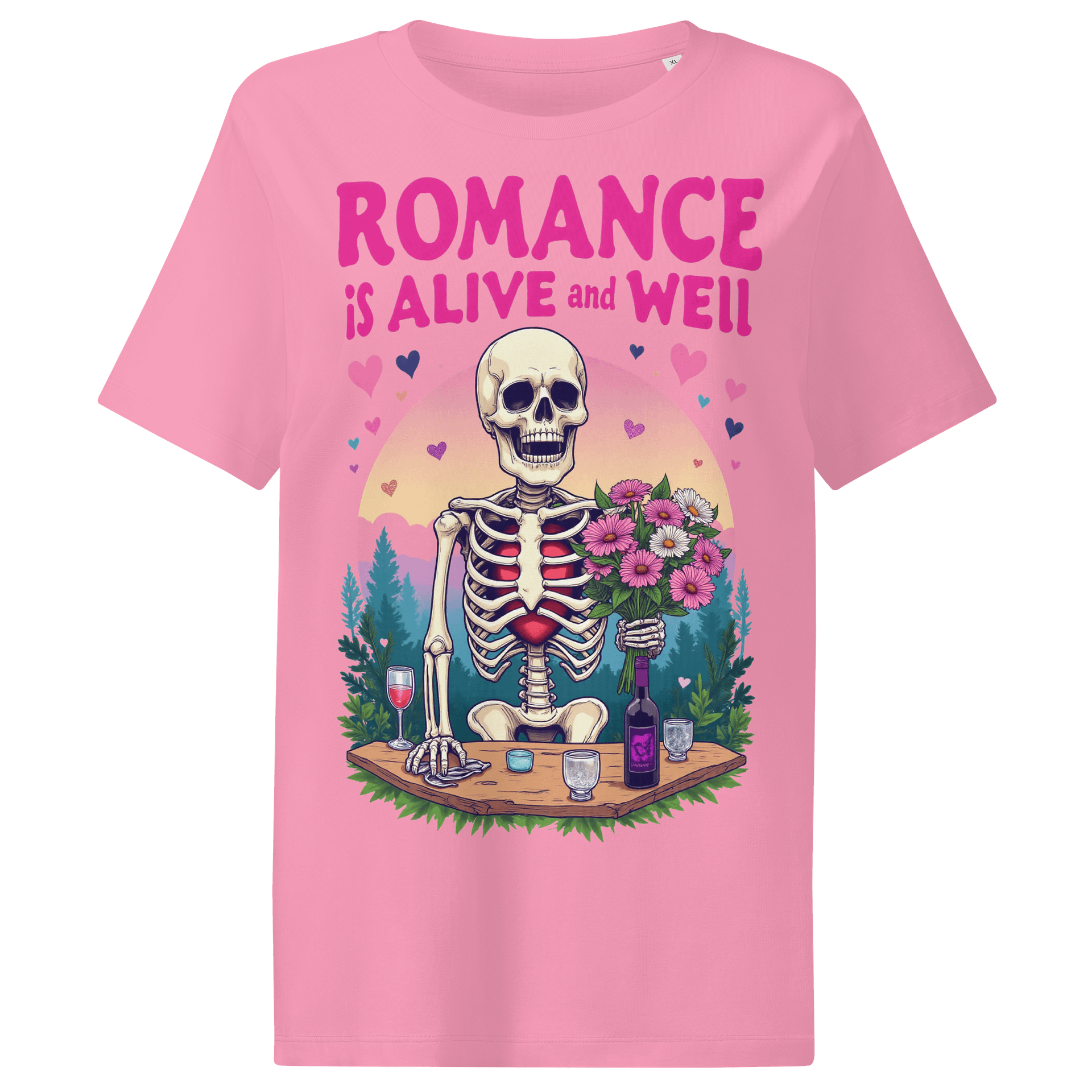 Eternal Love Skeleton Women's Tee product image (4)
