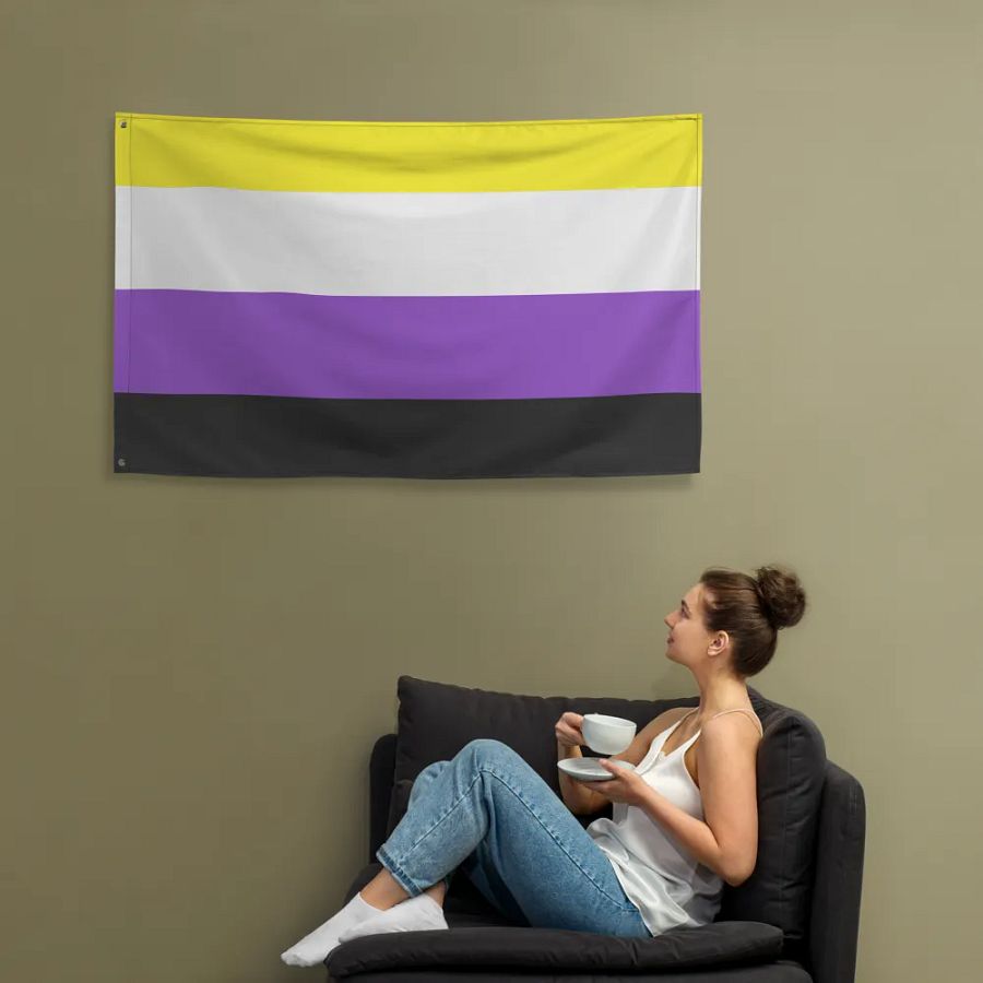 Nonbinary Flag product image (12)