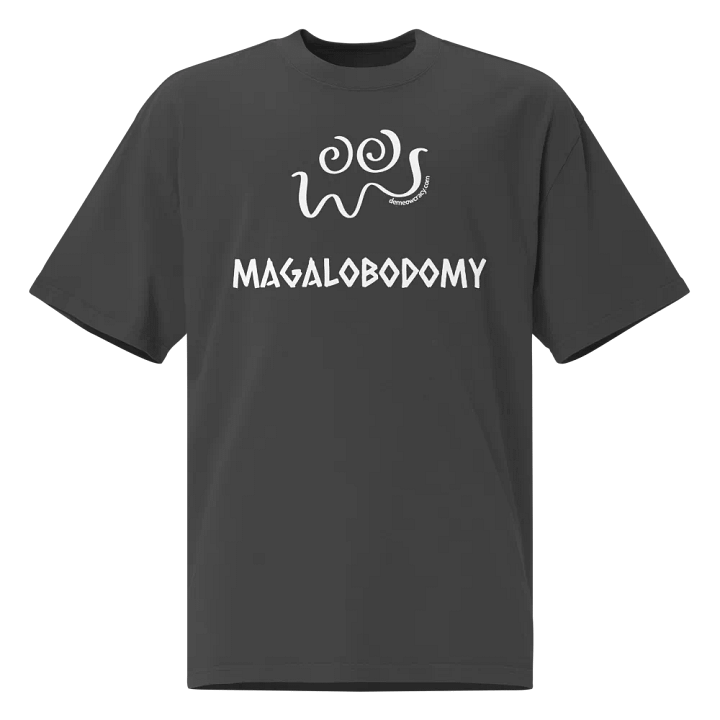 Magalobodomy Graphic Faded Oversized Tee product image (1)