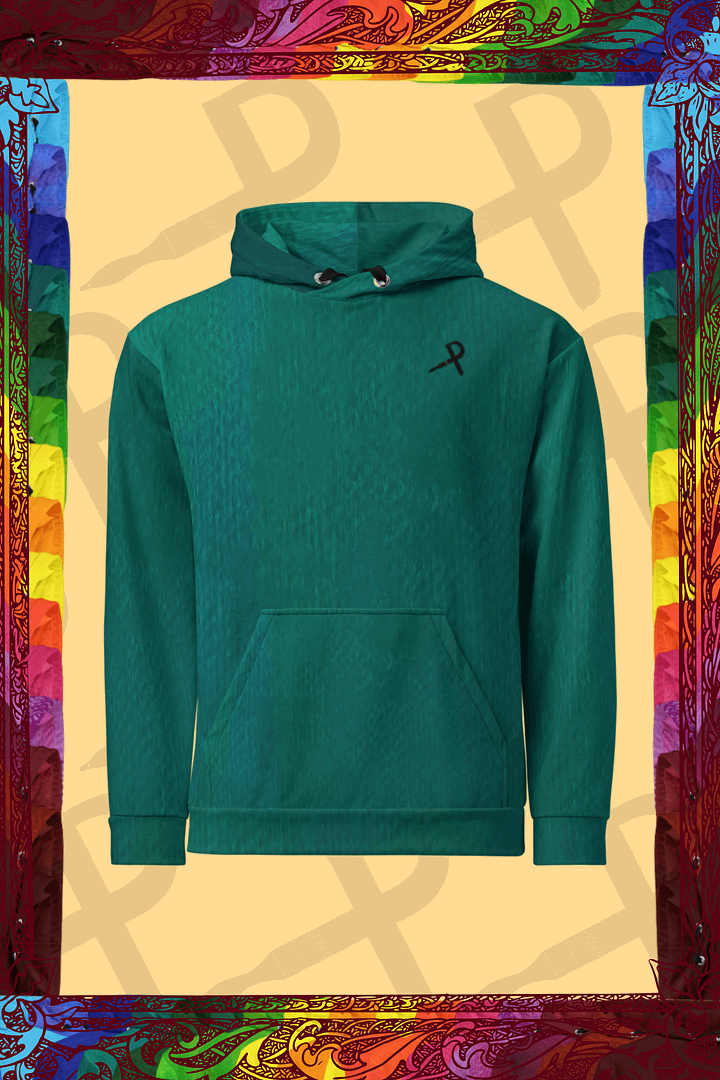 Mountain Lake Turquoise Hoodie product image (1)