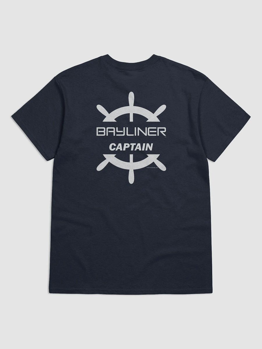 Bayliner Captain - T-Shirt - Dark Shirt w/White Logo product image (4)
