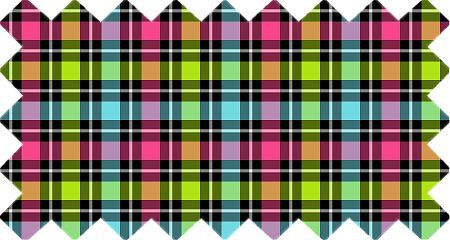 Neon Checkered Plaid (CO23)