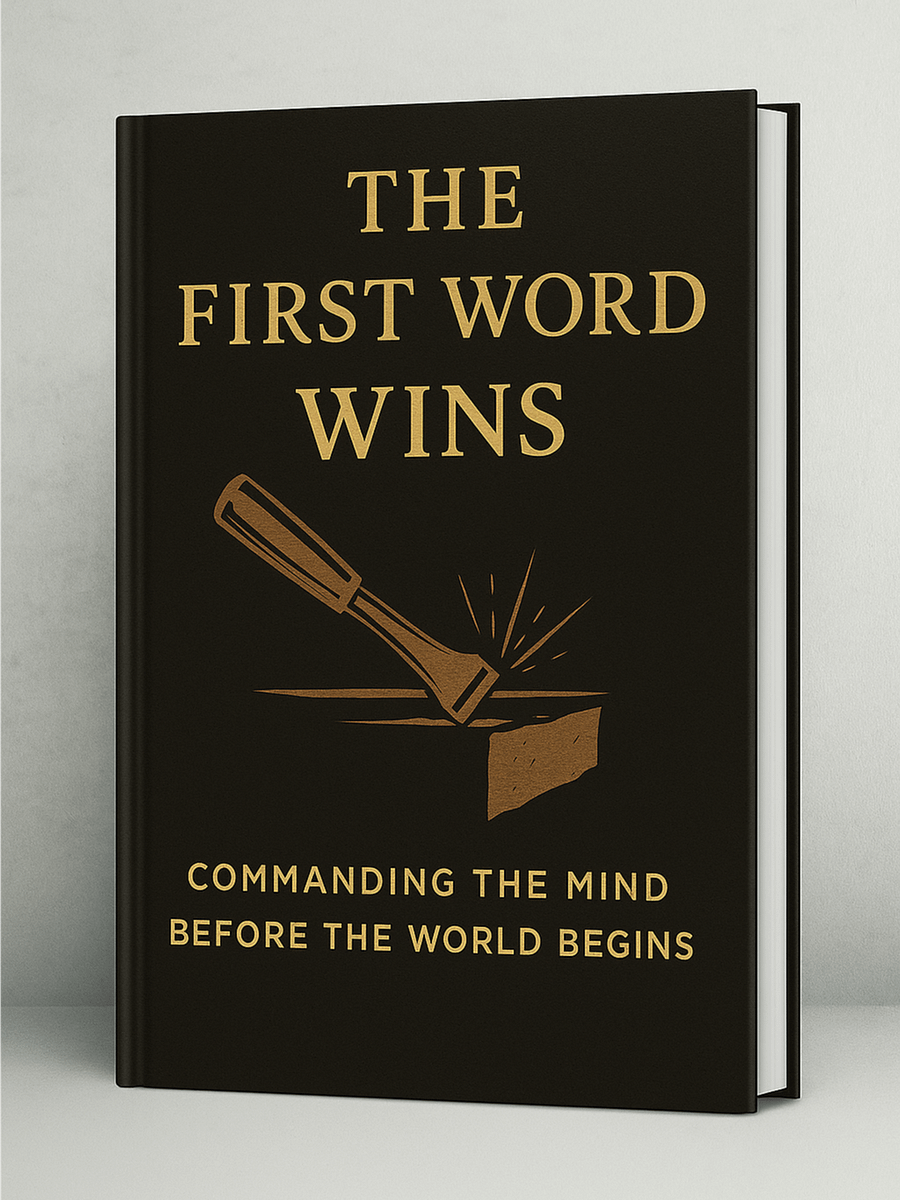 The First Word Wins: Commanding the Mind Before the World Begins product image (1)