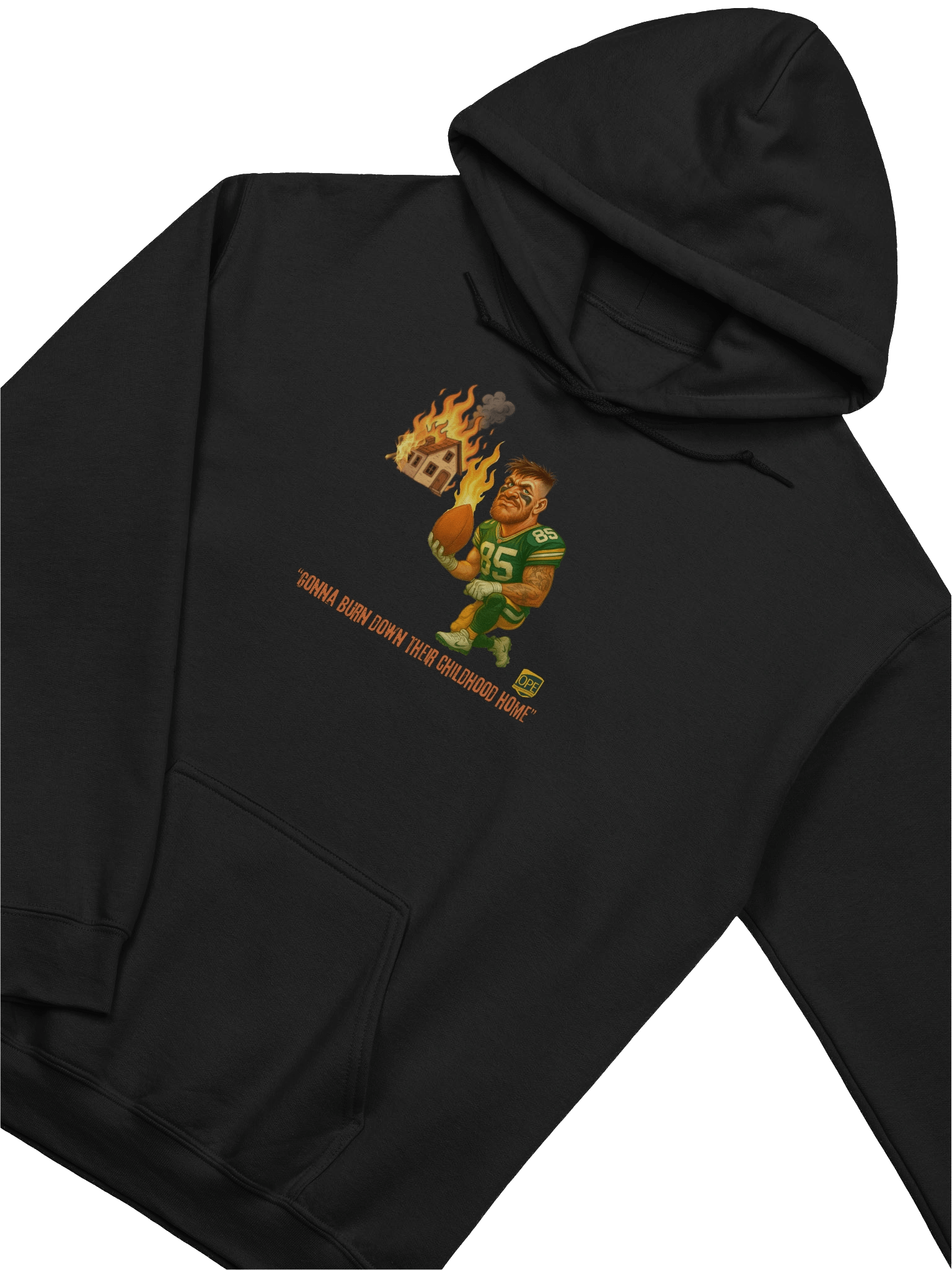Burn Down The Childhood Home Dark Color Hoodie product image (3)