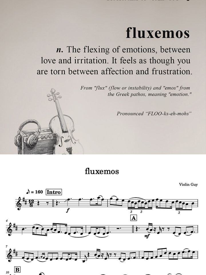 fluxemos - Sheet Music product image (1)