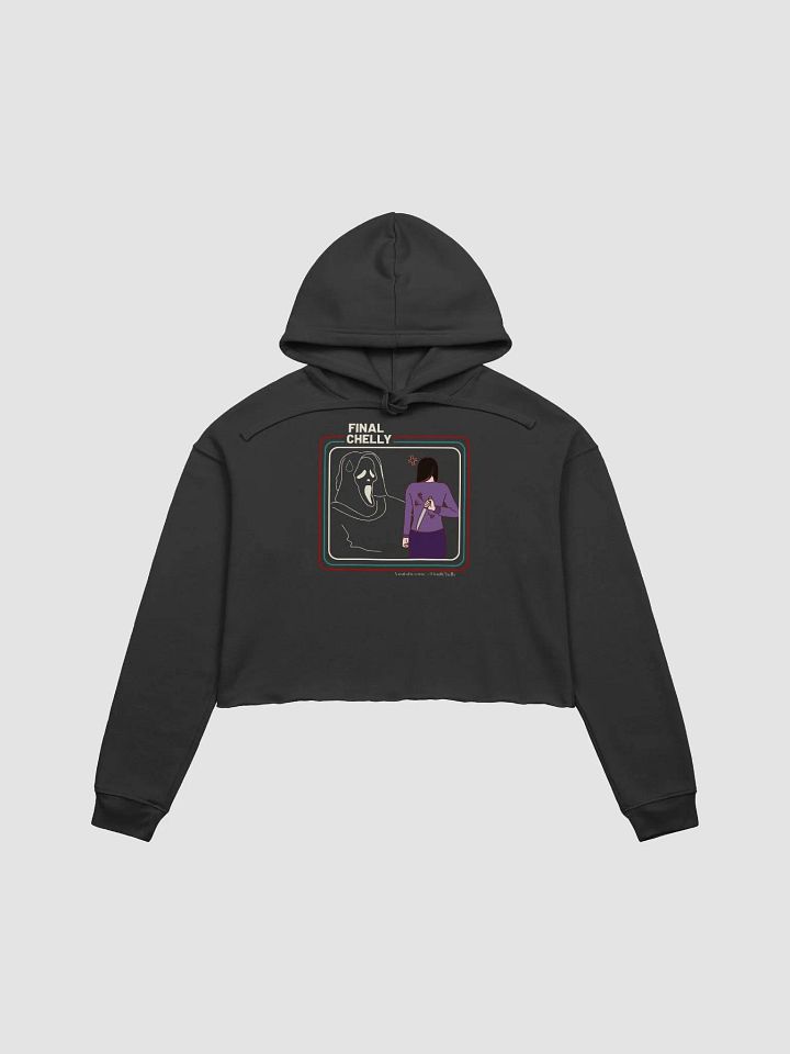 Big Mad Womens Printed Crop Top Hoodie product image (1)