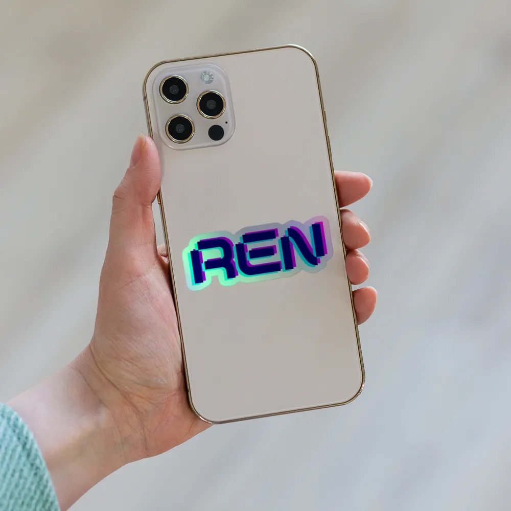 Ren Holographic Sticker product image (8)