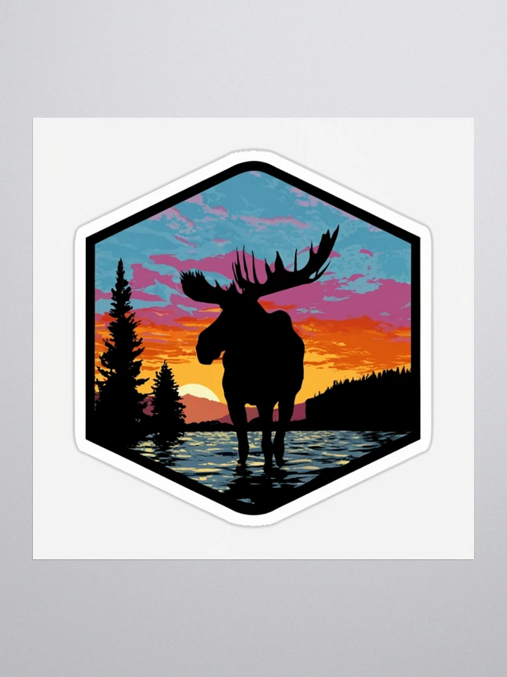 Moose at Sunset product image (1)