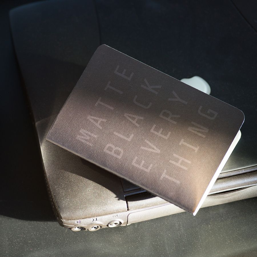 Matte Black Everything Notebook product image (1)