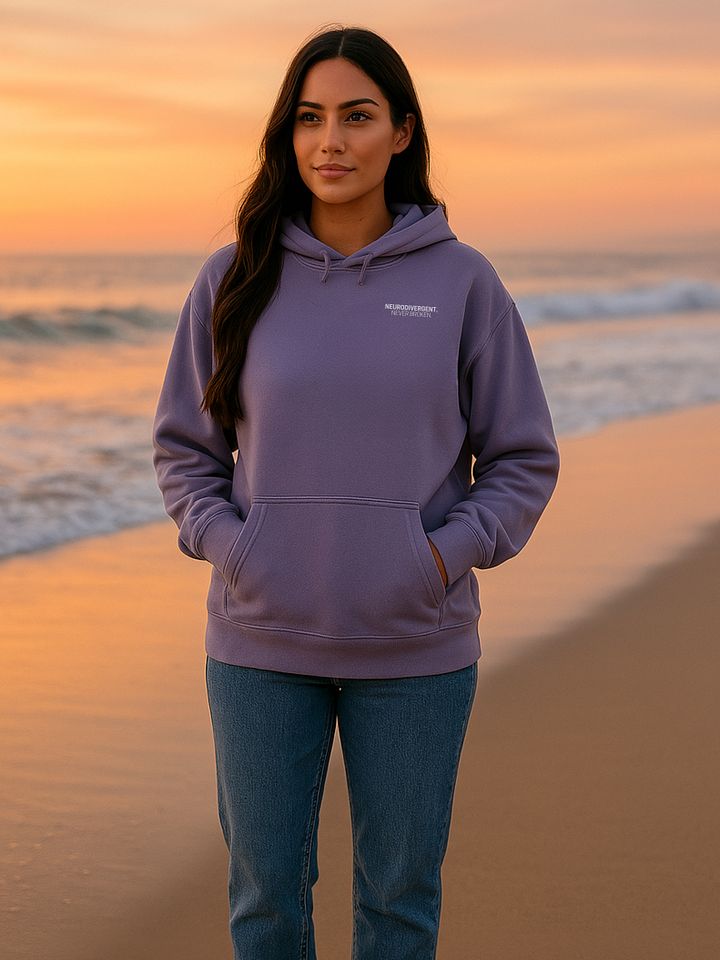 Neurodivergent. Never Broken. Hoodie product image (2)