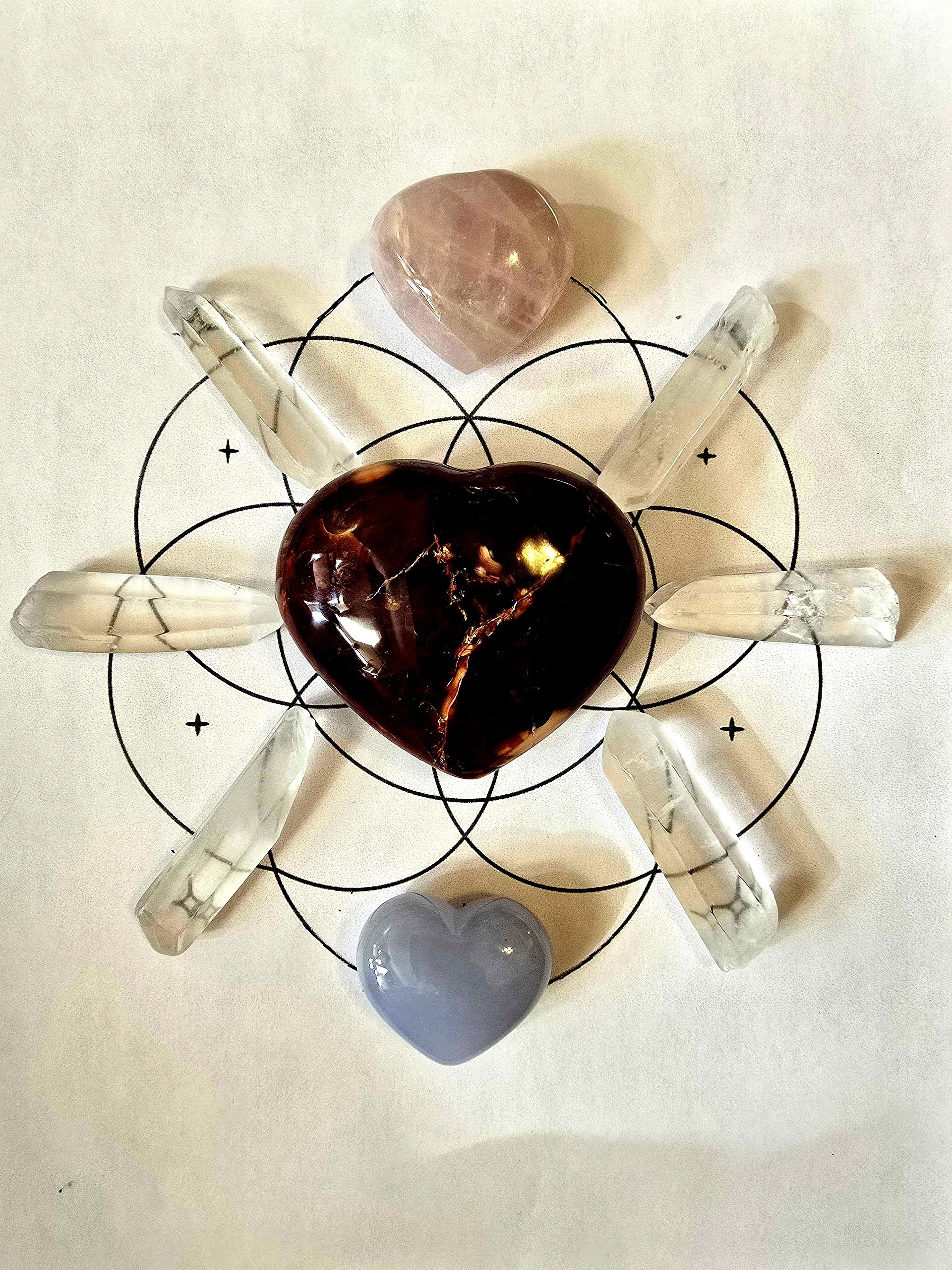 ✨ Custom Love & Self-Love Crystal Grid product image (2)
