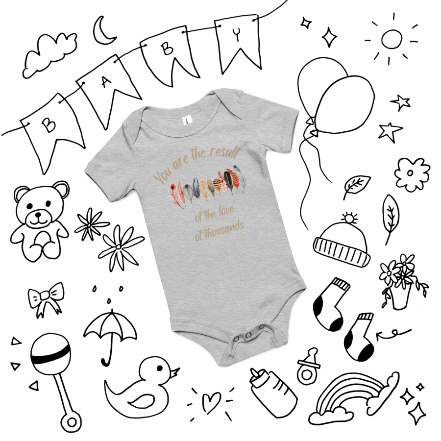 UltraSoft Baby Short Sleeve Onesie product image (10)