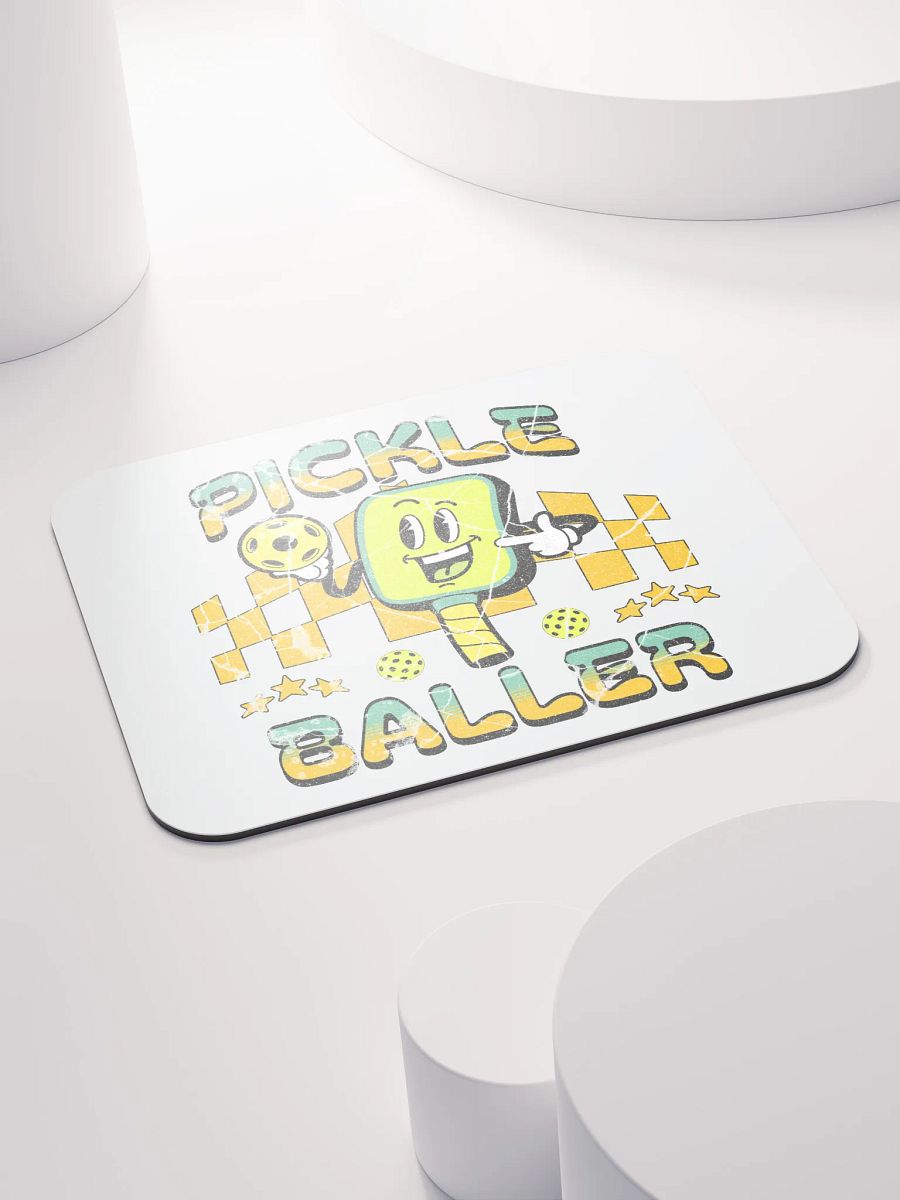 Pickle Baller Pickleball Fun Mouse Pad product image (4)