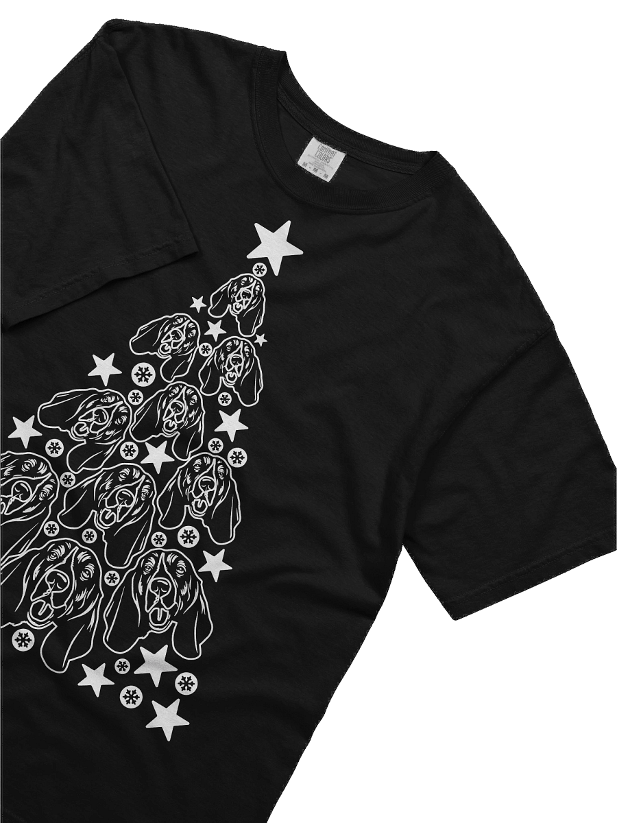 Basset Hound Christmas Tree T-Shirt product image (29)