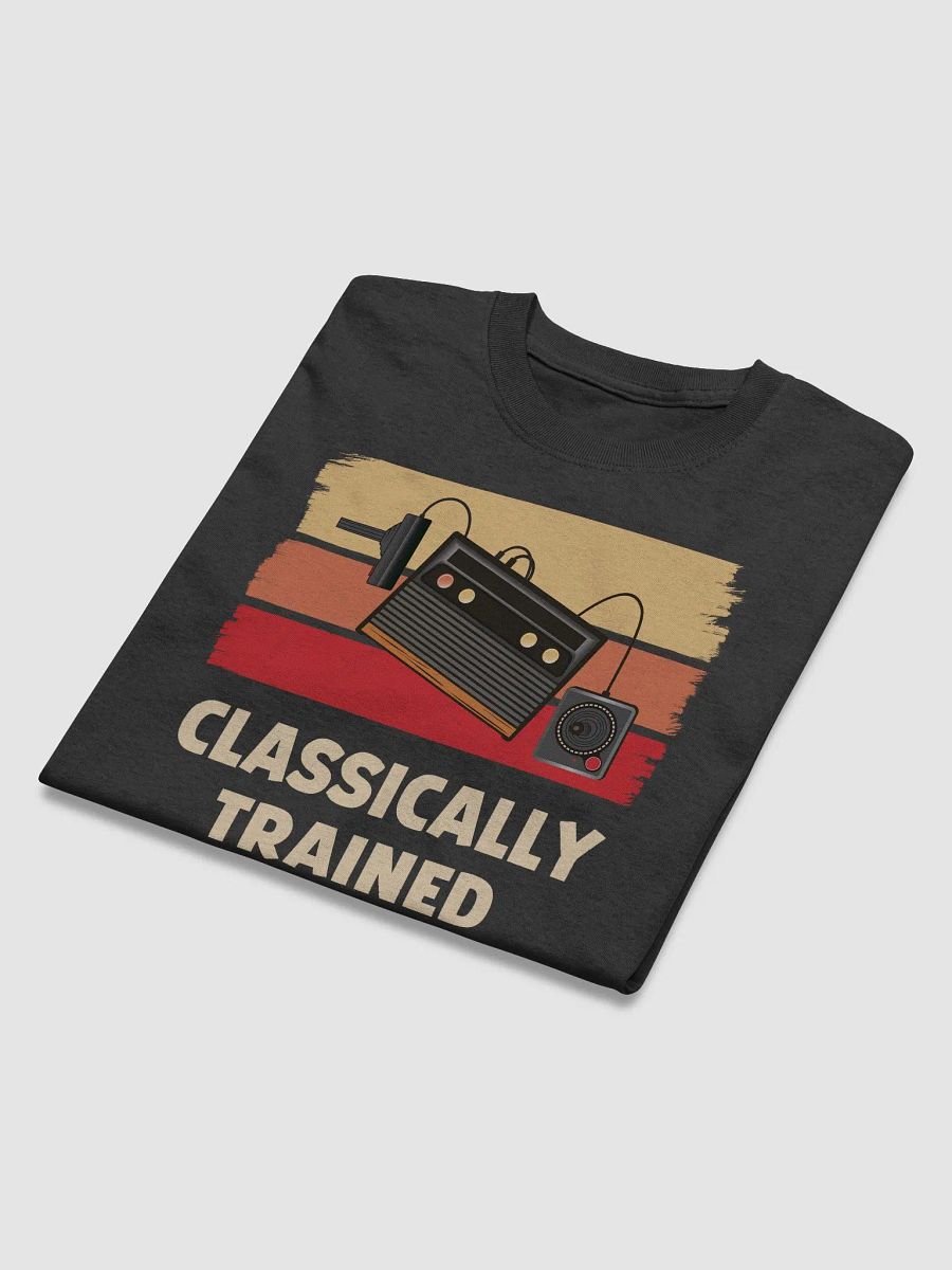 "Classically Trained," Classic Console Funny Gamer T-Shirt product image (6)