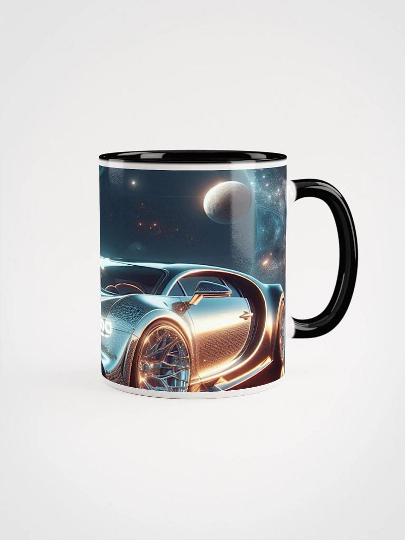 Cosmic Luxury Mug: Bugatti Inspired Design
