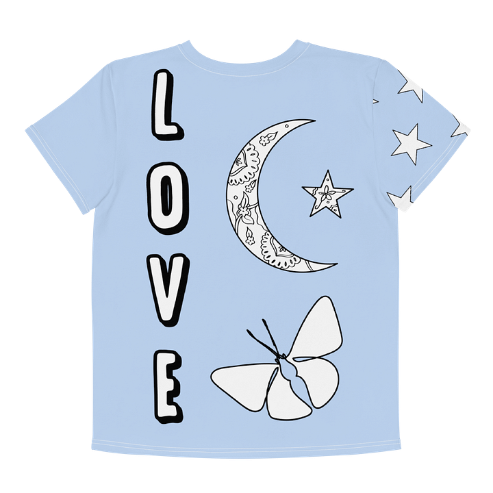 YOUTH Girls Tee - Sky Blue product image (2)