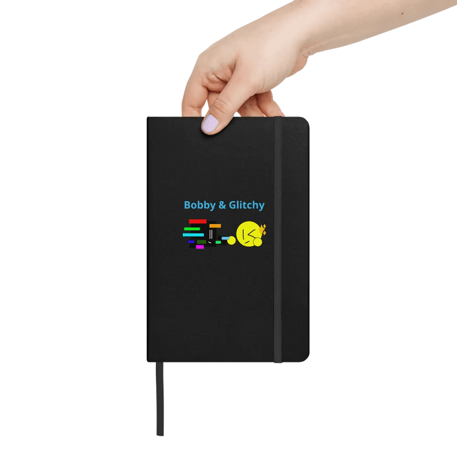 Bobby & Glitchy (Fist Bump) Notebook product image (7)