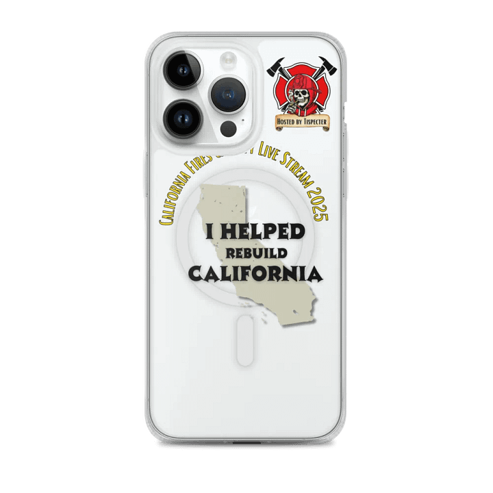 Chill Reaper 2k25 Cali Fires Charity iPhone Case - (LIMITED EDITION) product image (1)