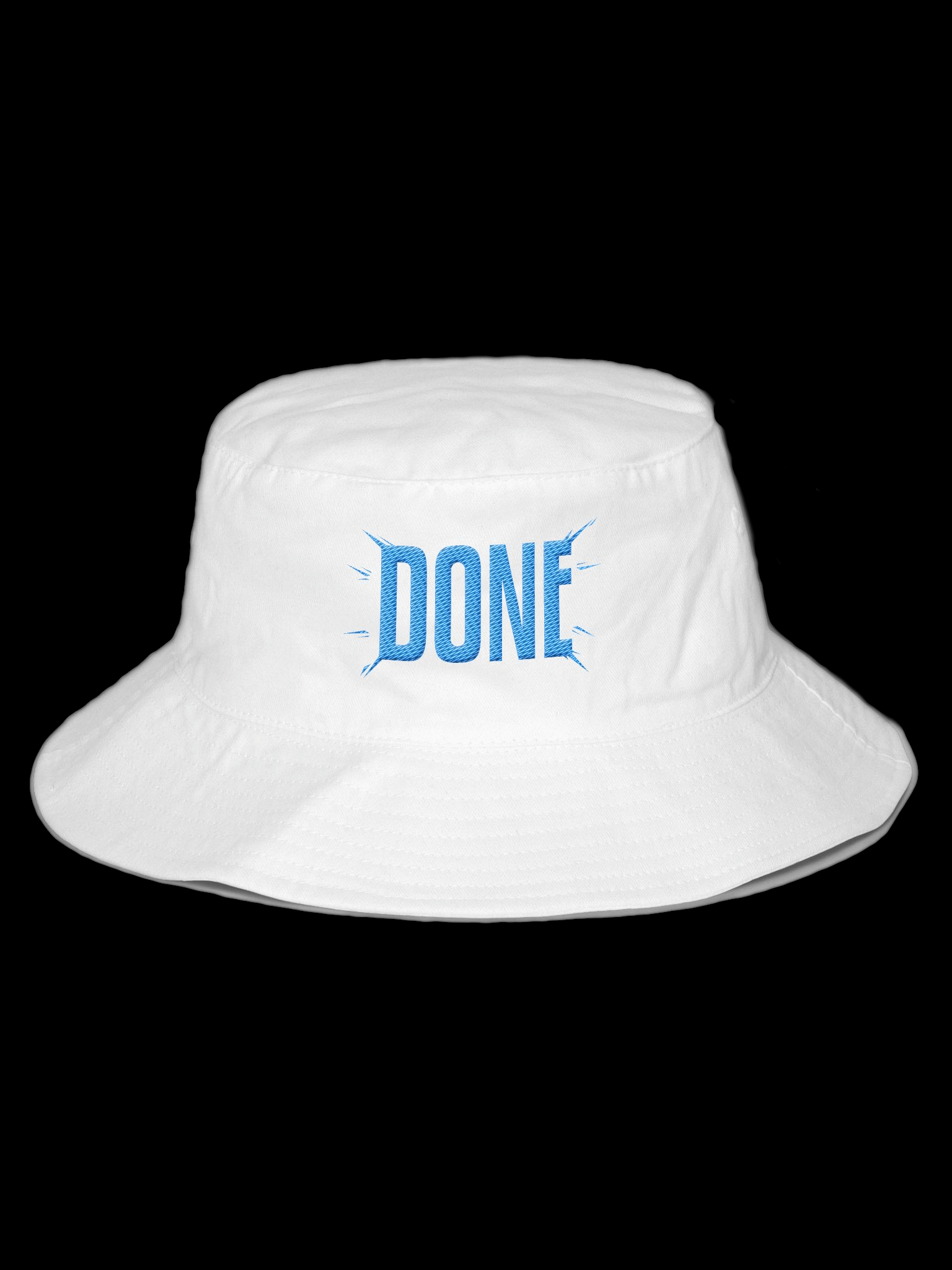 'DONE' Blue Bucket Hat product image (1)