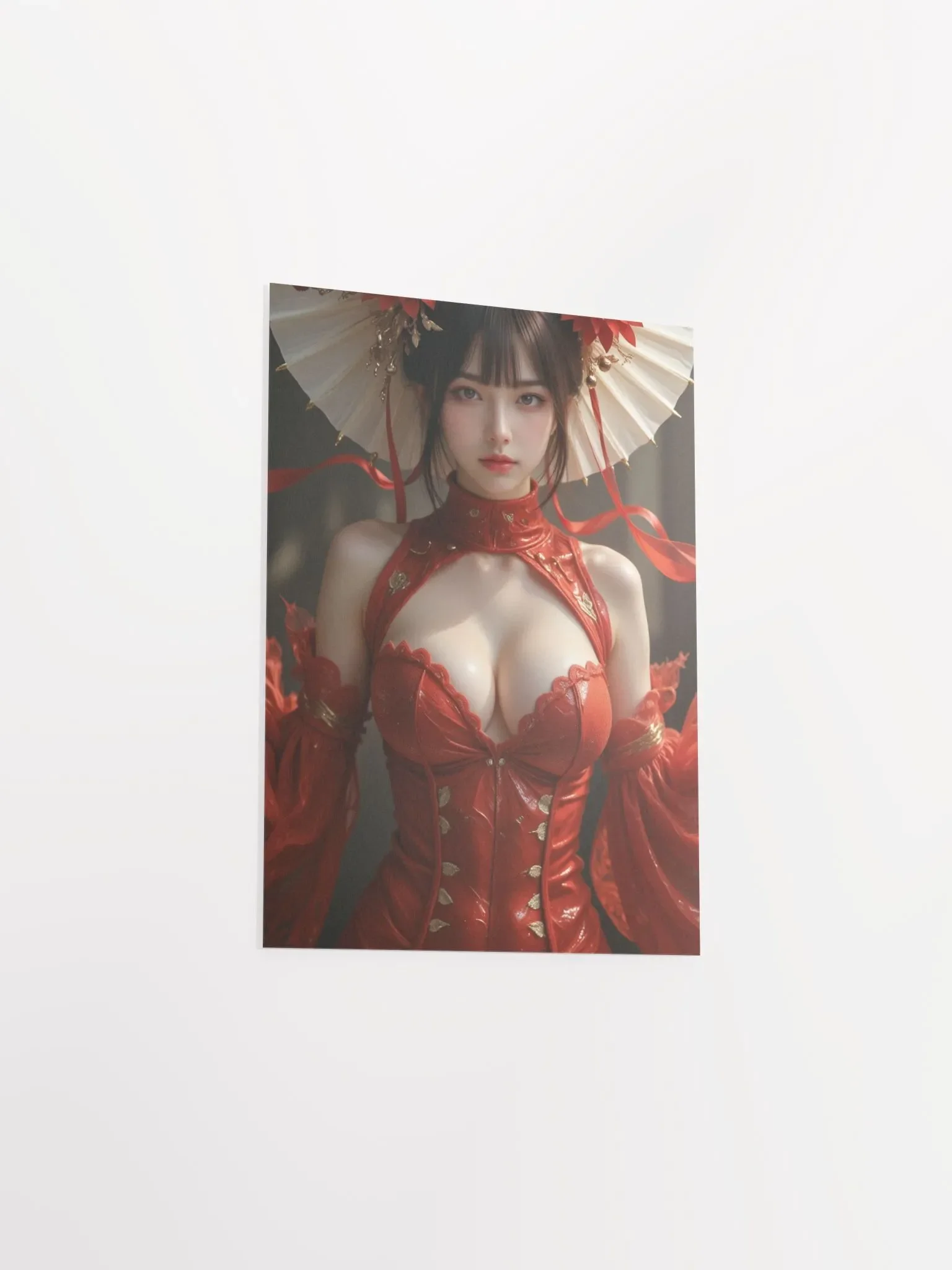 Crimson Elegance Poster product image (3)