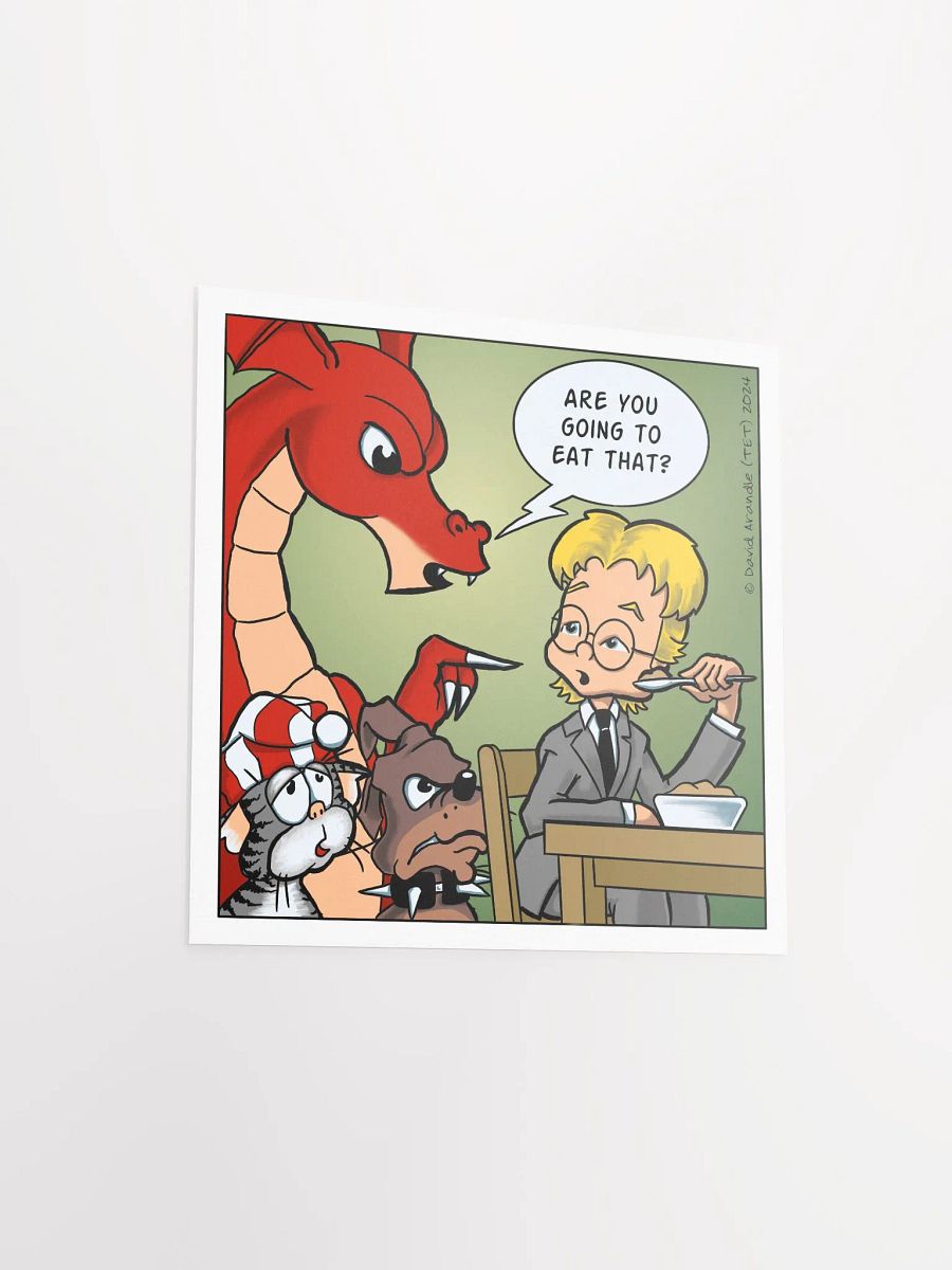 Are You Going to Eat That? - Resident Dragon Poster product image (9)