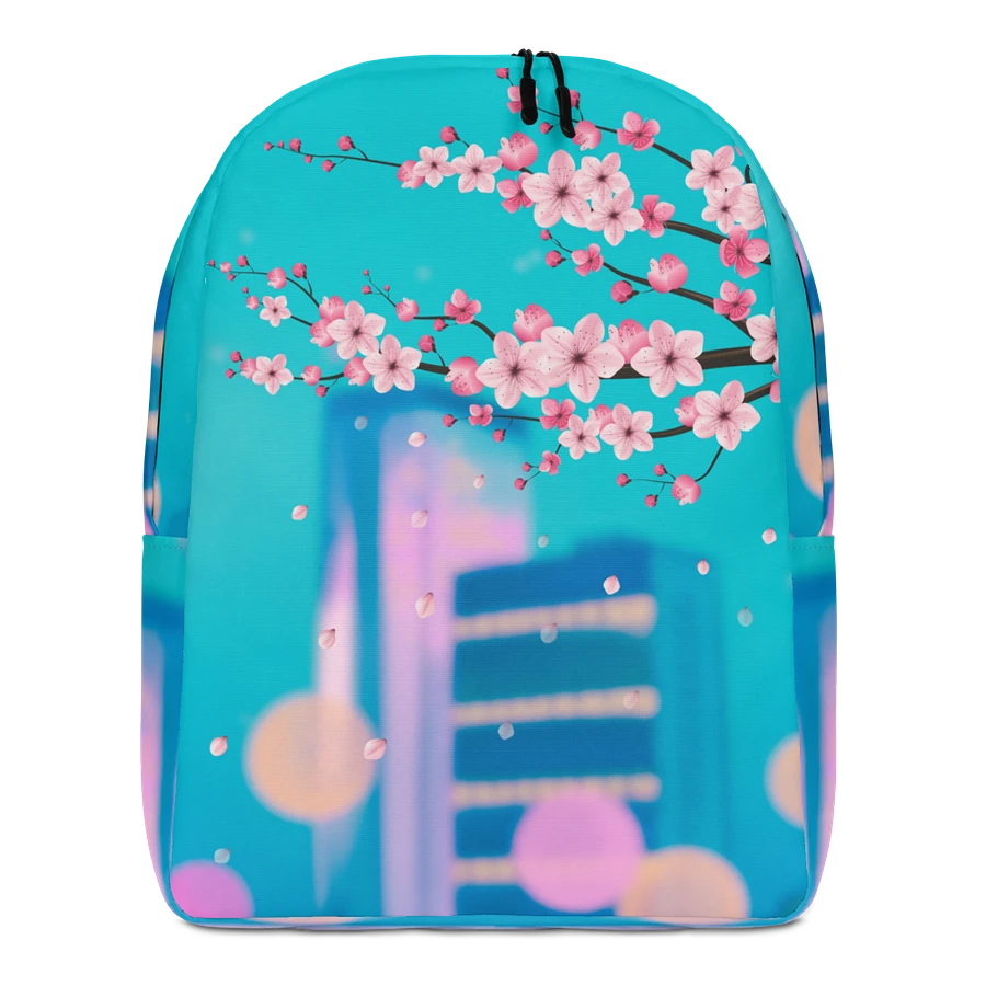 Urban Cherry blossoms Minimalist Backpack product image (2)
