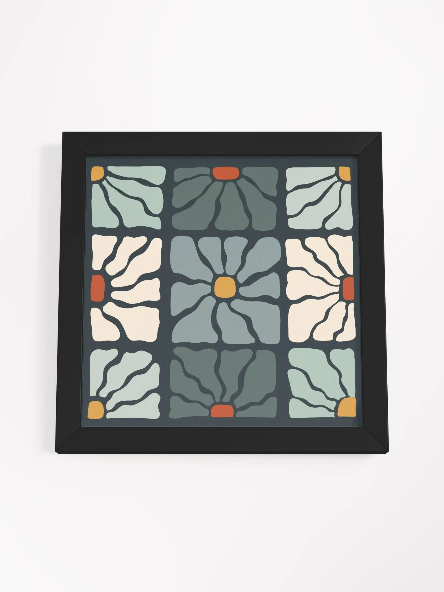 Mosaic Garden - Framed Poster product image (4)
