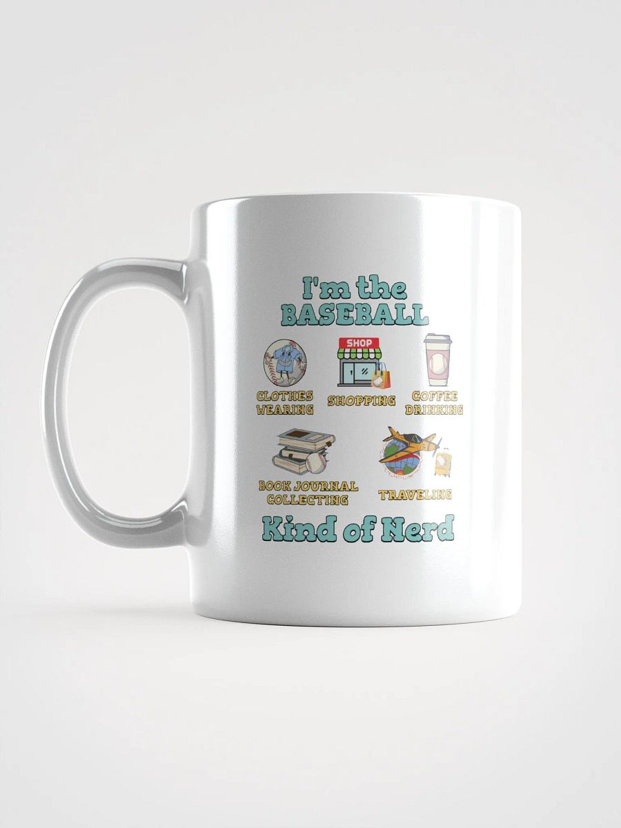 Im The Baseball Kind Of Nerd Playful Mug product image (1)