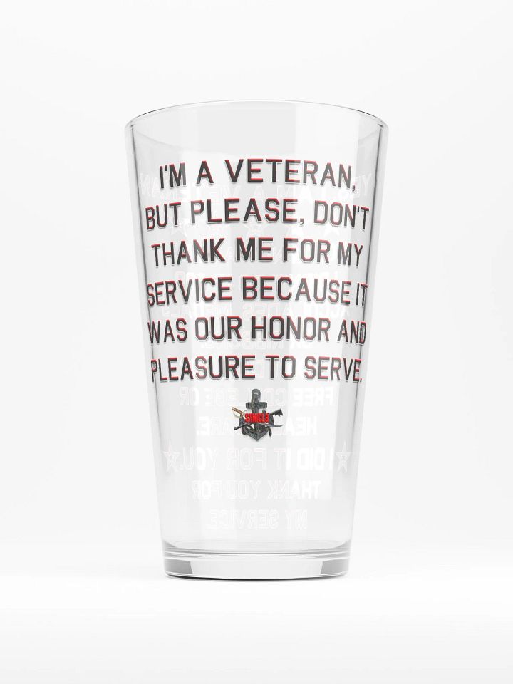 Veteran - Pint Glass product image (2)